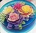 JJMG 3D Jelly Cake Needle Tips 5-Set DIY Gelatin Art Flower Needles Baking Pastry Tool with Syringe Jello Cake Stainless Steel Tips Tools (ABCDE 5 x 10pcs/set = total 50 tips)