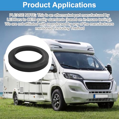 Image of 33239 RV Toilet Seal 3 Inch Replacement for Thetford, RV Toilet Parts for Camper Trailer and Most Standard 3 Inch Toilet Closet Flange Seal Repair kit