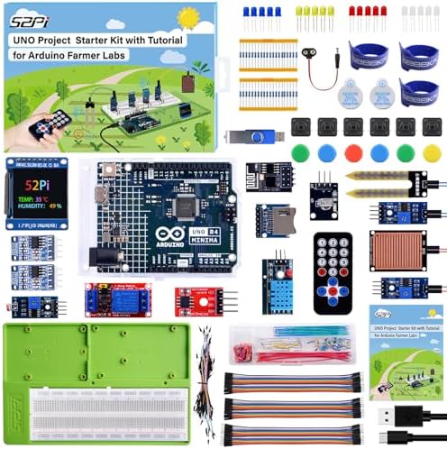 GeeekPi Student Starter Kit for Arduino UNO R4 WiFi, with Official UNO ...