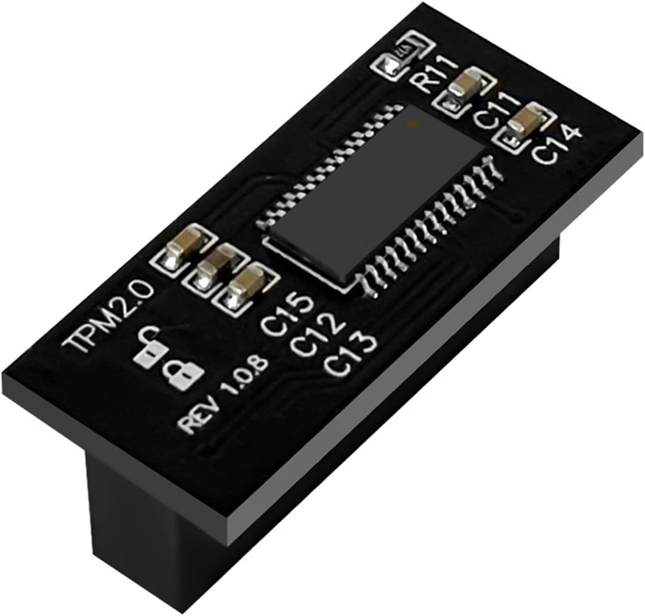 TPM 2.0 Module 20Pin LPC Remote Card Encryption Security Motherboard Electronic Component Professional Board Computer Hardware Component
