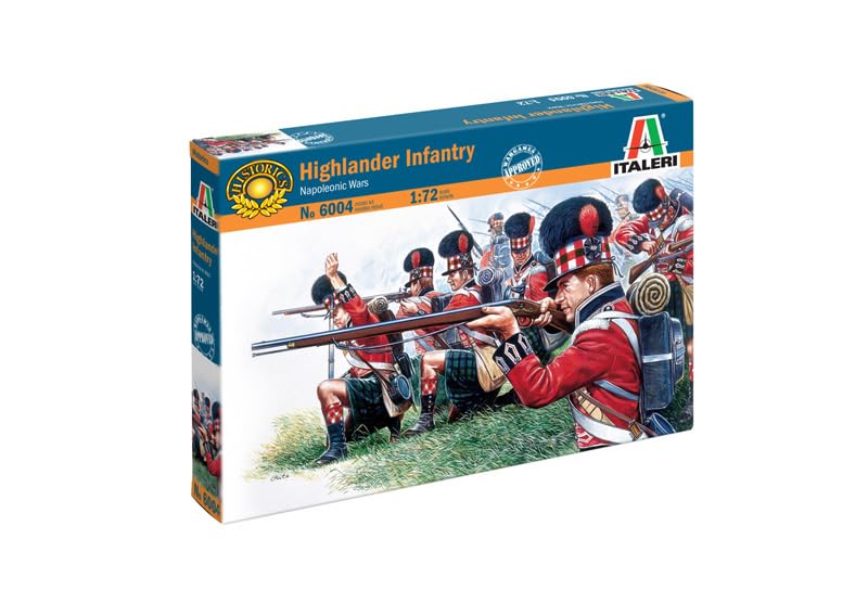 Model 6004 Italeri Soldados Highlander 1:72 Napoleónicos miniatura 3