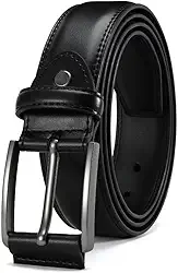 Cinto masculino de couro legítimo, feito à mão, 100% couro bovino, designs modernos e clássicos para trabalho, negócios e casual