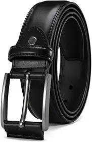 Cinto masculino de couro legítimo, feito à mão, 100% couro bovino, designs modernos e clássicos para trabalho, negócios e casual