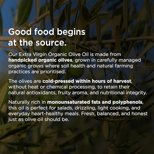 Image of Pure & Sure Extra Virgin Olive Oil 1Ltr | 100% Natural and Cold Extracted | Perfectly Edible for Salads, Dressing & Much More | Healthy with Zero Cholesterol & Low Fat | Imported from Spain