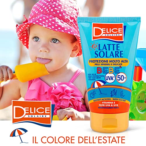 Delice Solaire Latte Solare Uva Protezione Molto