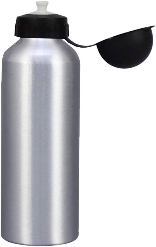 Incrizma1000 ml Aluminum Water Bottle, Silver Color - 1 Pc