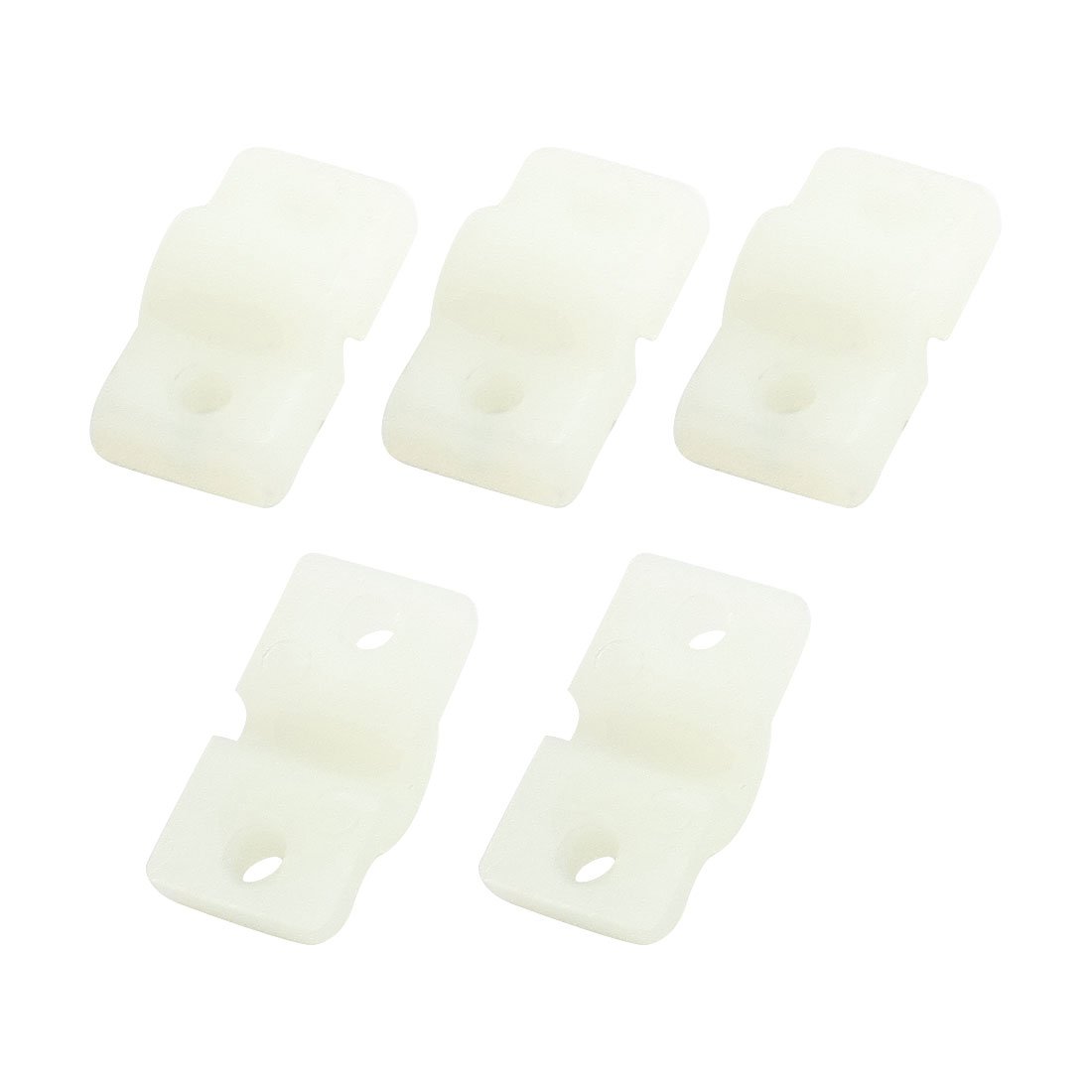 Uxcell Beige Sourcingmap 5Pcs 3Mm Dia Hole 3Mm Diameter Slotted Nylon Landing Gear Straps