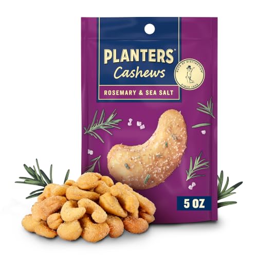 Planters Rosemary & Sea Salt Cashews, 5 oz...