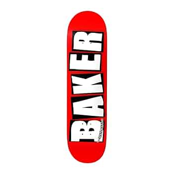【新品】BAKER スケートボードデッキ ヒョウ柄 赤 新品】BAKER スケートボードデッキ ヒョウ柄 赤 新品】BAKER