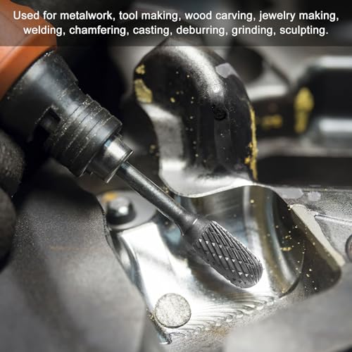 Fresas rotativas de carburo de tungsteno, 4 piezas miniatura 6
