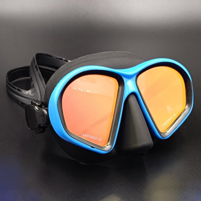 Miniatura 4 de Máscara de buceo libre de bajo volumen  Máscara de buceo para jóvenes, máscara de natación antivaho adecuada para adultos, adolescentes, buceo,