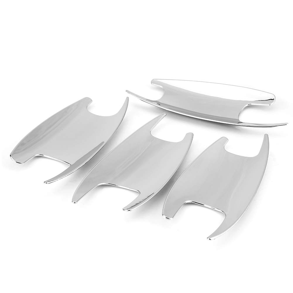 4x Türgriffschalen Abdeckung Silber - Für Mercedes C-Klasse W205 GLC X253