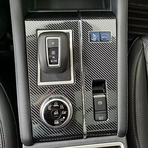 DIYUCAR Bande Décorative ABS Argent Pour Console Centrale Et Levier De Vitesse Land Rover Range Rover Evoque 2012-2018