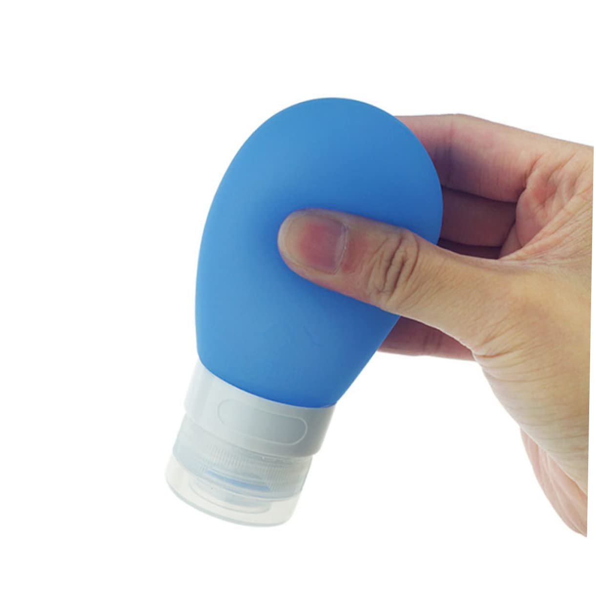 FRCOLOR 16pezzi Bottiglie in Silicone Per Shampoo e Cosmetici Contenitori Ricaricabili in Per Travel