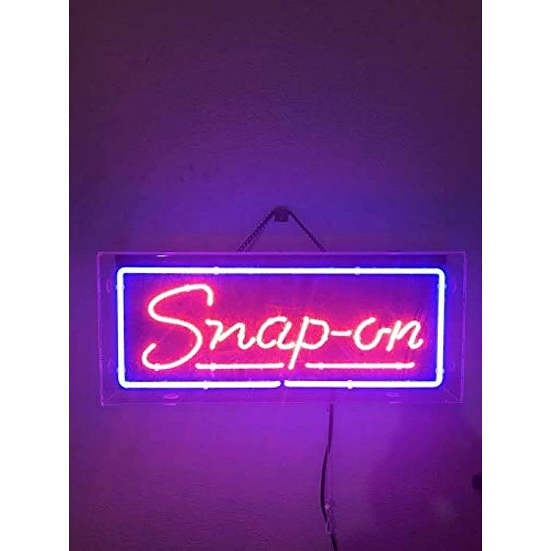 ✯ Snap-on スナップオン　ネオンサイン Amazon.com: Prouten 14in Snap On Acrylic Neon Sign Light Handmade