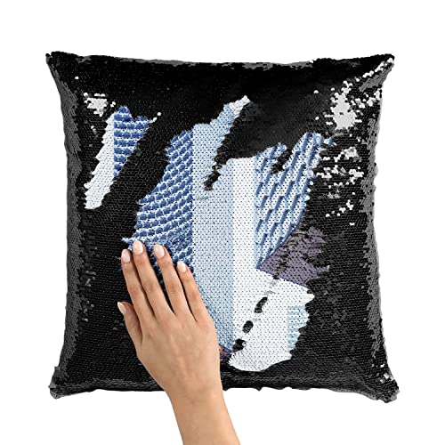Coussin sequin architecture de Singapour pour salon moderne - 3