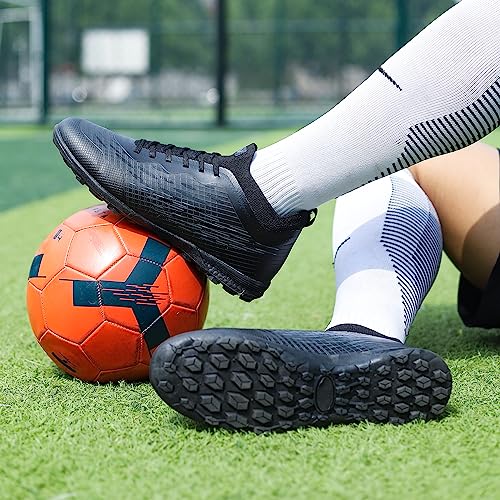Zvc Soccer Cleats Mens Football Cleats Soccer Shoes Outdoor Indoor Training Turf Football Shoes For Youth Kids Big Boys Tf #TOP5