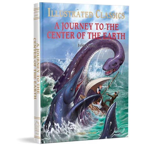 Image of Journey To The Center of The Earth: Illustrated Abridged Children Classics English Novel With Review Questions (Hardback)