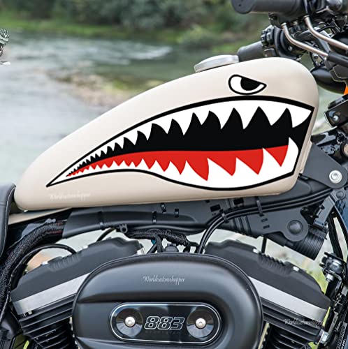 Graphiques Adhésifs Requin de réservoir pour moto Harley Davidson Sportster 8L