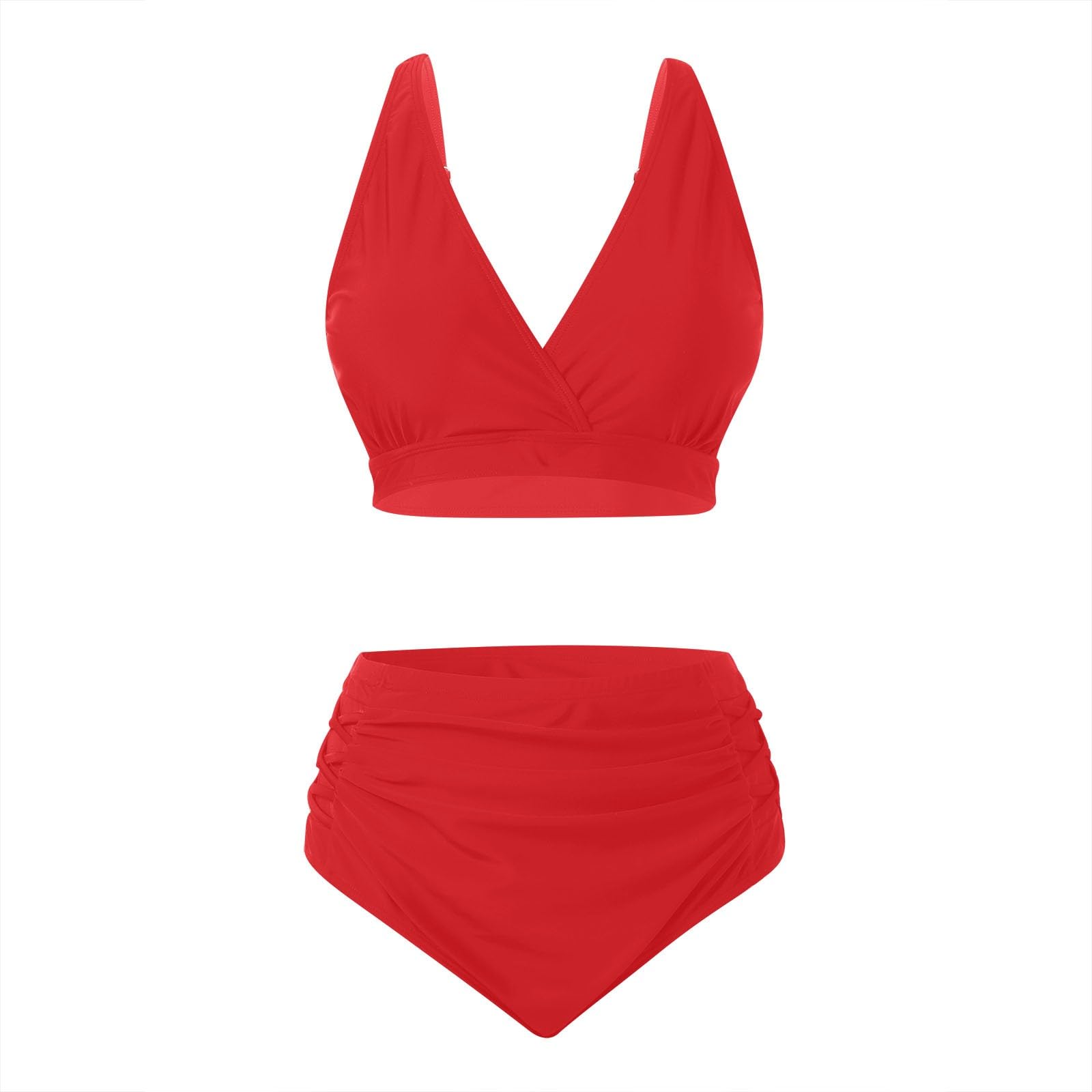 Maillot de Bain Une pièce Grande Taille, Couleur Unie, Couvrant entièrement, pour Un Confort et Une Coupe Parfaits en été. Vêtement Aquatique Pratique pour la Plage et la Piscine.