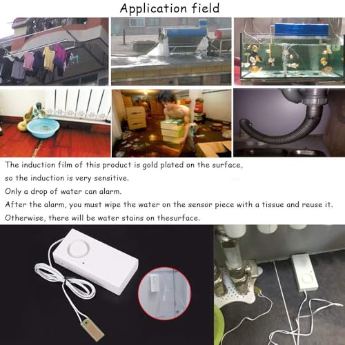 Ximimark-2Pcs-Water-Leak-Alarm-Flood-Level-Bath-Tub-Sink-Overflow-Detector-Sensor-Home-Garage-Kitchen-Security-Alert-120db