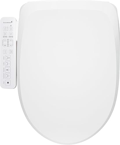 SmartBidet SB-2600 - Asiento para bidé eléctrico con mando a distancia, con calefacción electrónica, secadora de aire caliente y función de lavado