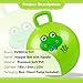EVERICH TOY Hopper Ball, Bouncing Ball for Kids, 20 Inches Jumping Ball Hoppity Hop Ball Toys, Sit and Bouncy Ball with Handle for Boys and Girls Gifts