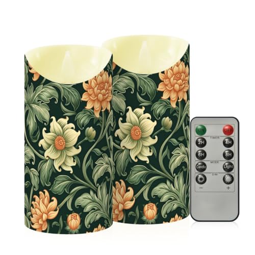 Velas LED impermeables que no se apagan con el viento para centros de mesa de graduación 2