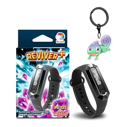 Brook Pocket Auto Catch Reviver Plus Clé Pokémon Go Évolution Splendide Auto Spin IP67 Rappel Déconnexion Affichage Batterie