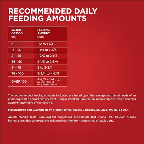 Purina ONE Chicken and Rice Formula Dry Dog Food - 31.1 lb. Bag