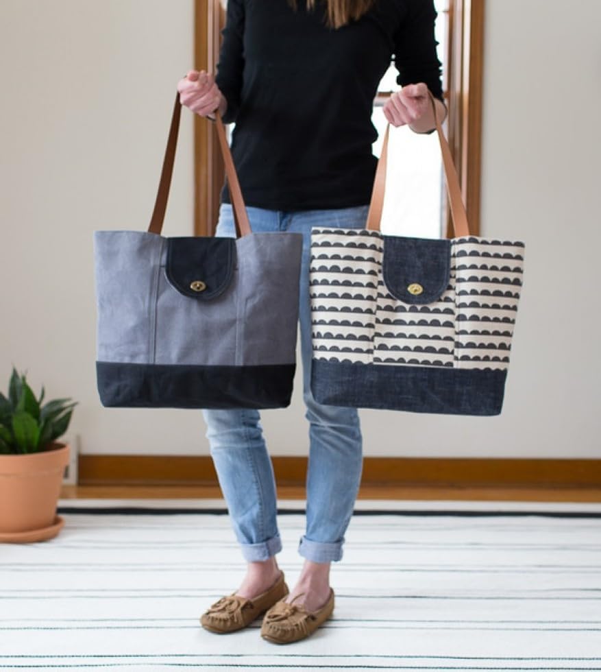 Noodlehead Sewing Pattern Explorer Tote