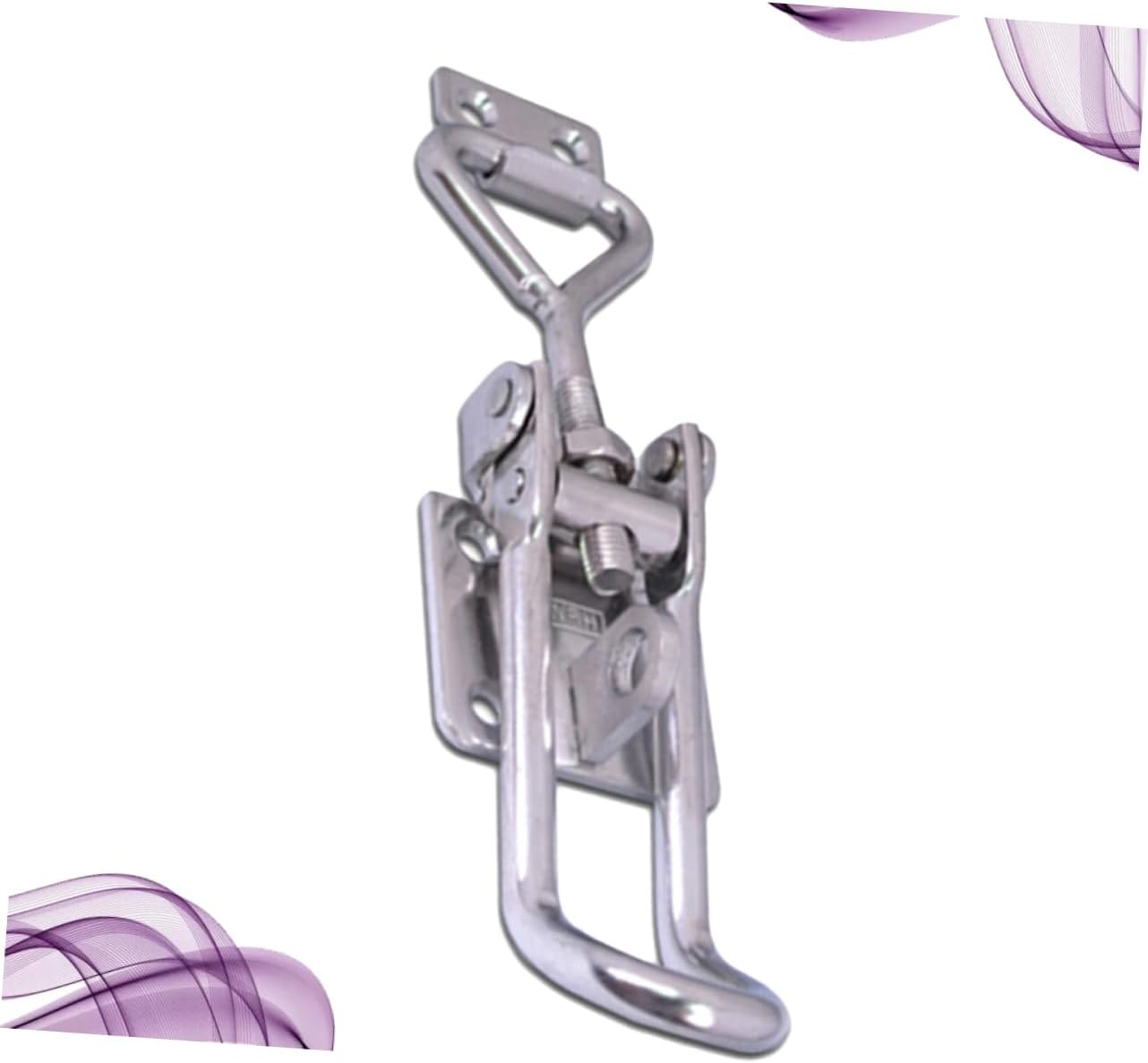 TEHAUX 2pcs Key Latch for Hotel Toggle Clamp Steel Toggle Clamp Catches Latches Heavy Duty