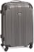 Kenneth Cole Reaction Out Of Bounds 24" Hardside 4-Wheel Spinner Lightweight Checked Luggage, Charcoal