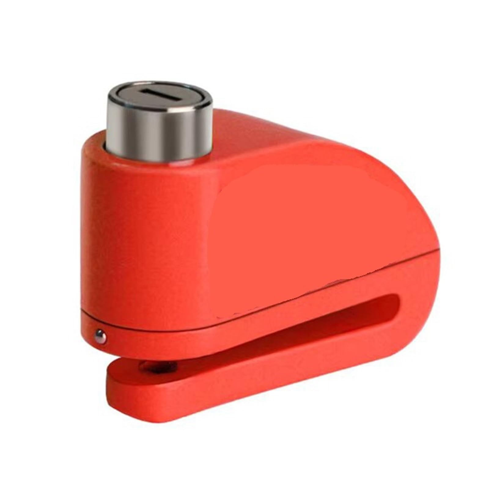 Nhabxgds Red Motorbike Lock Security Safety Lockwire Disc Brake Locks With Alarm Sound Motorcycle Scooter Lock Waterproof(Red)