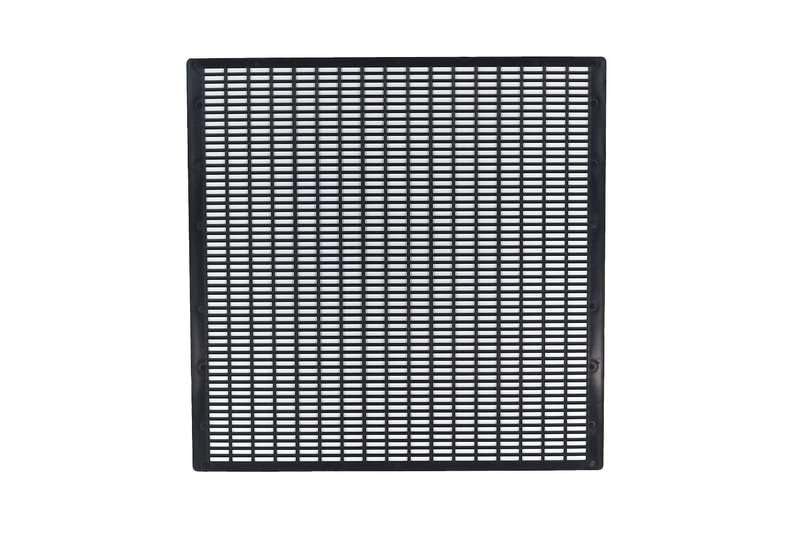 4BEE Absperrgitter Deutsch Normalmaß (DNM 10er) 420x420mm | Robuster Kunststoff | Waagerechter Königinnen-Separator | Dick & Langlebig für Ihre Beute