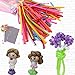TECH-P 260Q Deluxe Magic Vapor Balloons - Holiday Party Twisty Latex Balloons - Animal Eye Stickers Included - Package of 200