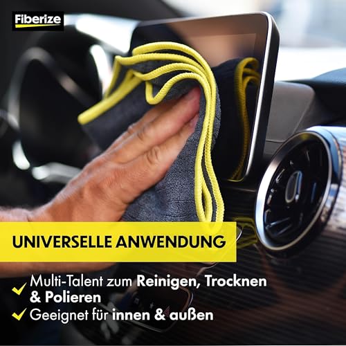 Microfasertücher für die Autopflege Fiberize – 6er Set