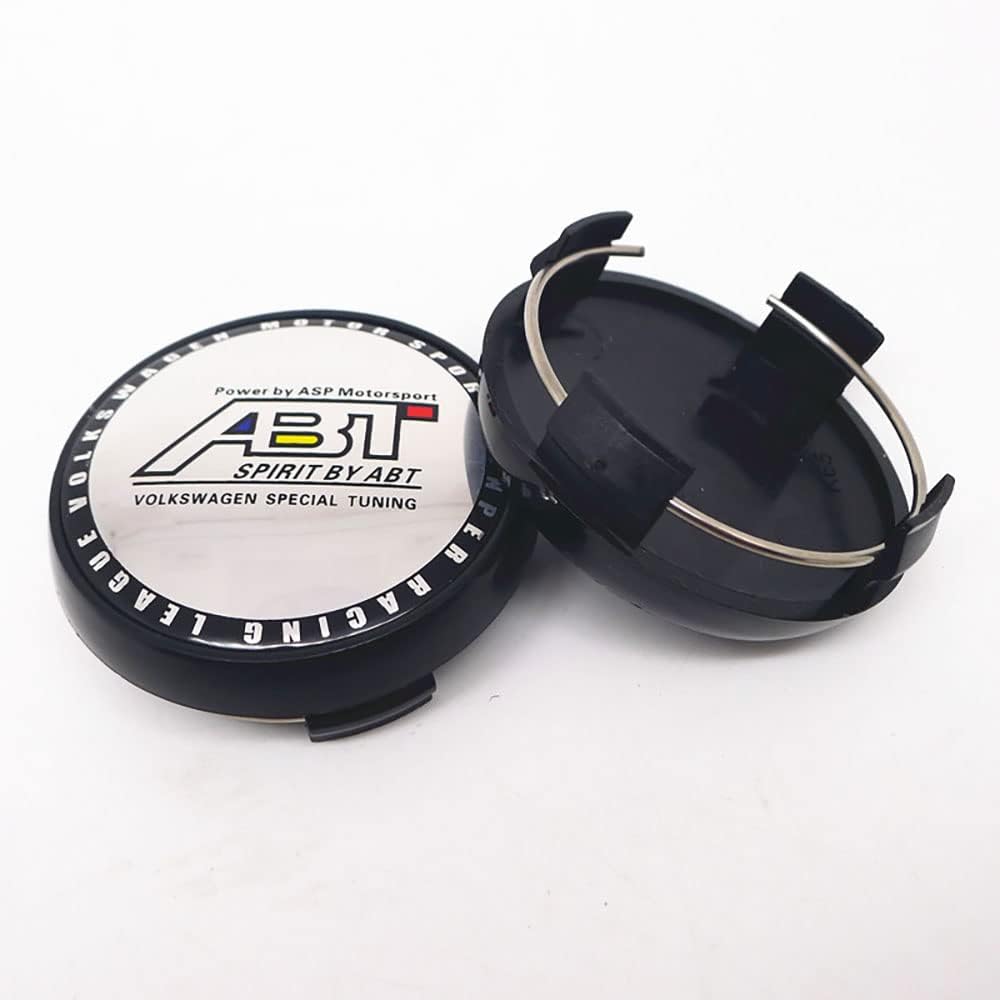 Protection Moyeu Contre Poussière Eau Bouchons Centre Roue étanches BAGLEV - Pour Vossen 60 Mm, Pack De 4 - Antirouille, Protection, Style - Accessoire Voiture Extérieur Facile à Installer Sans Outil