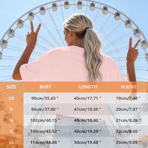 Image of Magical Crop Shirt for Women Magic Kingdom Princess Tshirt Funny Family Vacation Trip Tee Casual Holiday Top