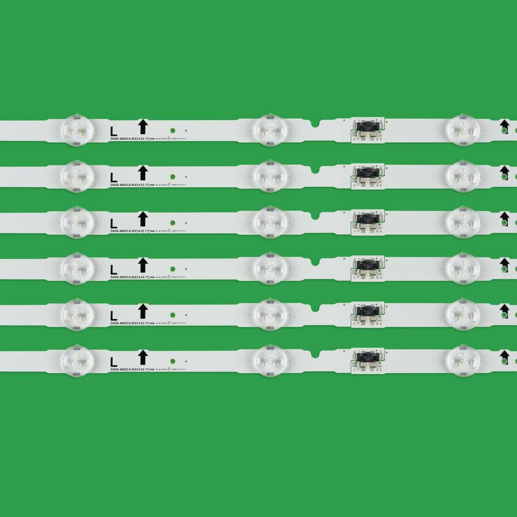 Jeu de Bandes de rétro-éclairage LED for Samsung TV UE48H6400 UE48H6200AK D4GE-480DCA-R3 D4GE-480DCB-R3