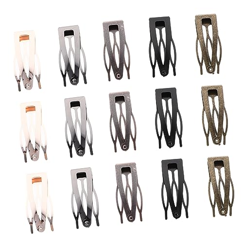 Pinces à cheveux en métal VICASKY 40 pièces pour petites mèches de coiffure