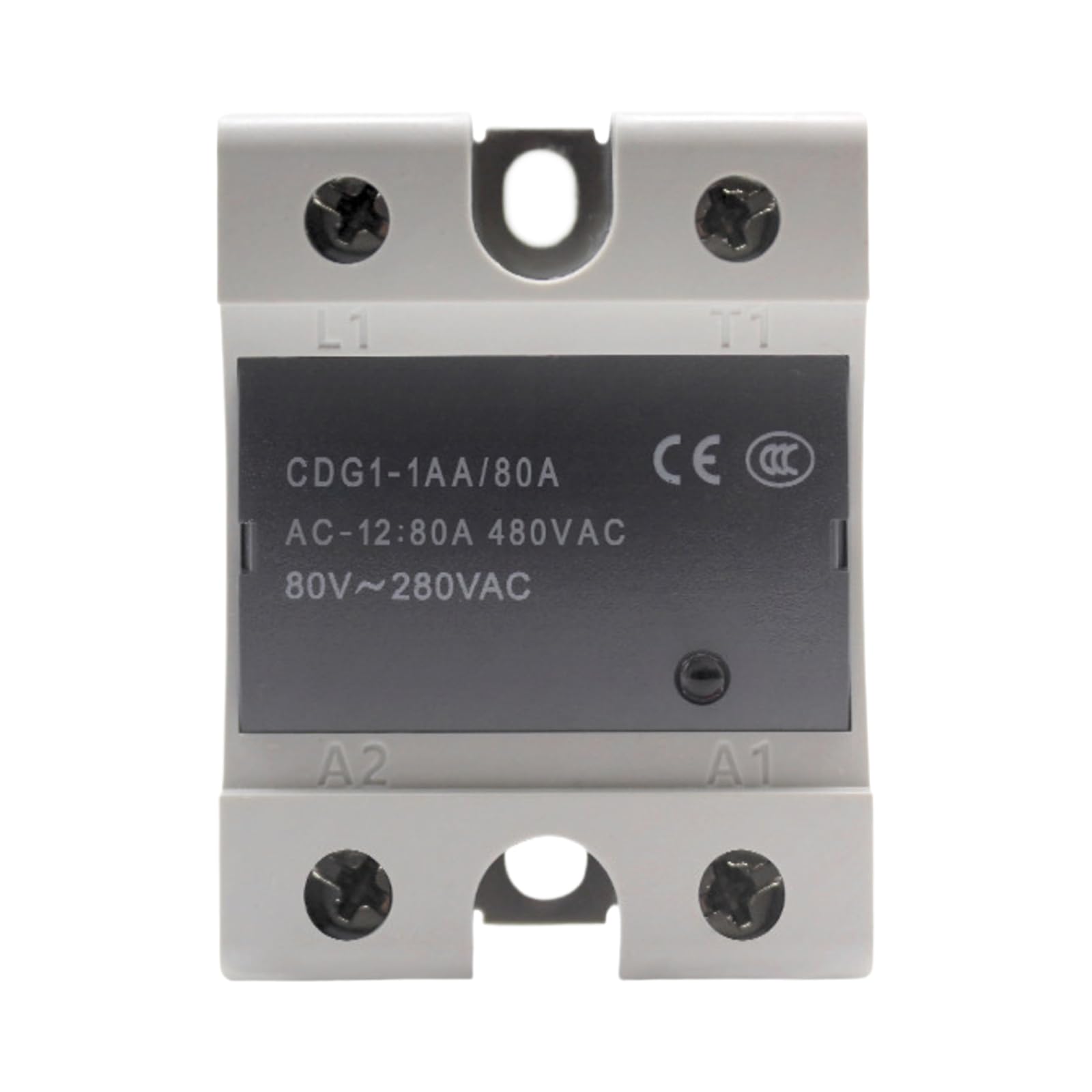 Relé de estado sólido CDG1-DA/AA/DD monofásico 24V DC controlado AC 40A(AC AA 80A)