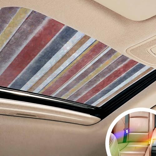 Vinilo Decorativo de Privacidad Arcoiris para Ventana 79x18 in miniatura 2