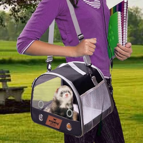 Image of Pet Carrier Multiple Airline Approved* for Medium Cats Small Cats, Soft Carriers for Small, Medium Dogs, Pet Carrier for Cat, Dogs, Puppy Carrier (Black)
