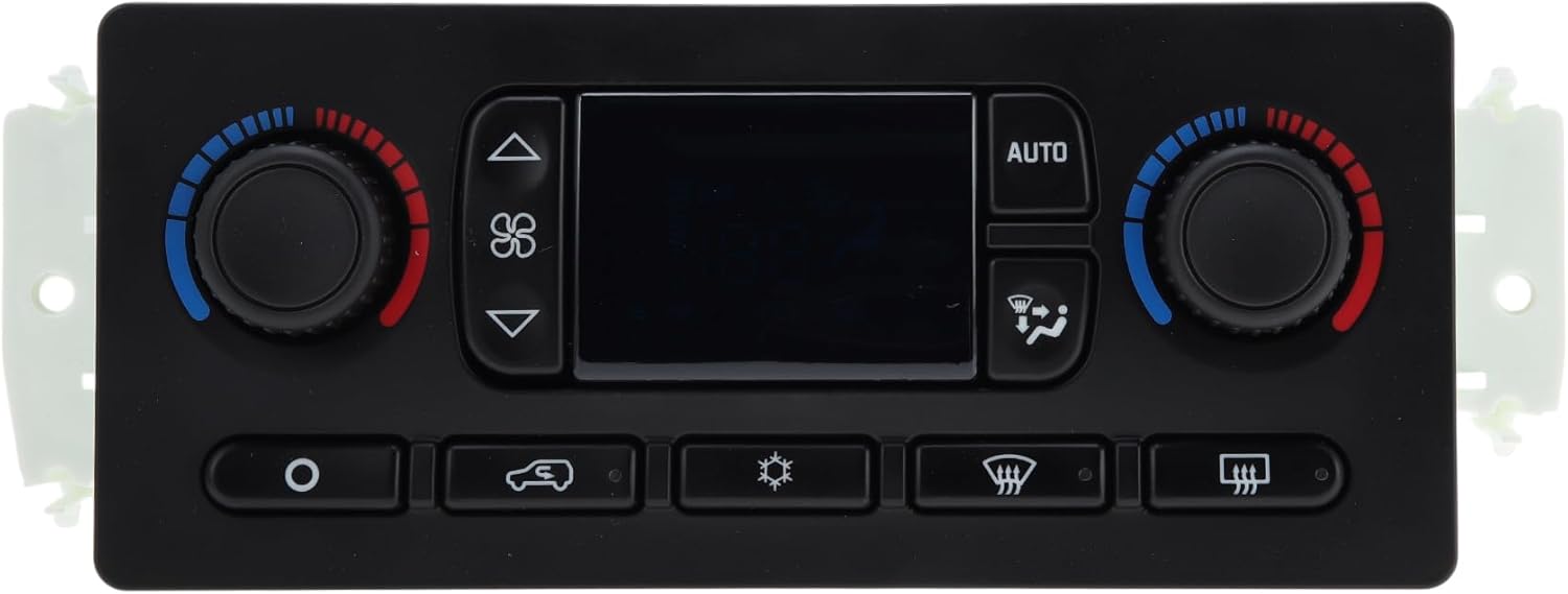 No.10367041 Climate Control Module for GMC Yukon XL 1500 2003 2004 Heater A/C Climate Control Panel Black