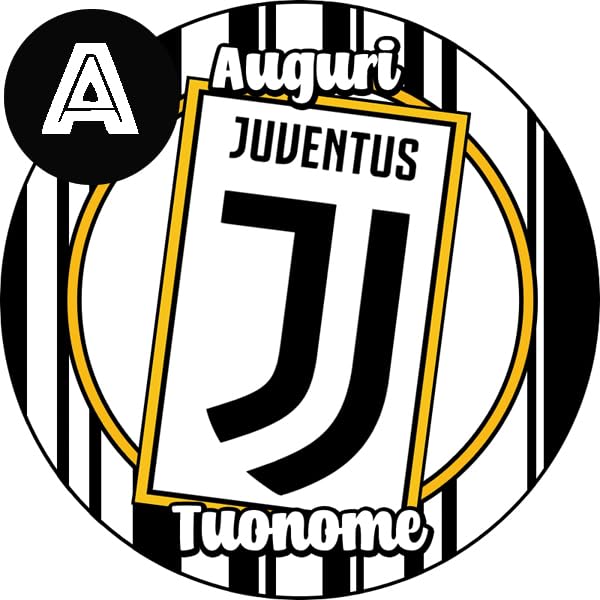 Cialda per Torta Juventus Fibra Vegetale Massima Risoluzione