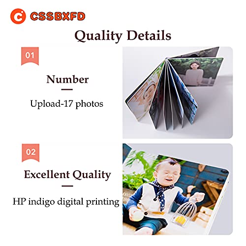 Cssbxfd Personalized Memory Photo Album Book Custom Christmas Family Birthday Gifts For Lovers Kids Friends Idols thumb #2