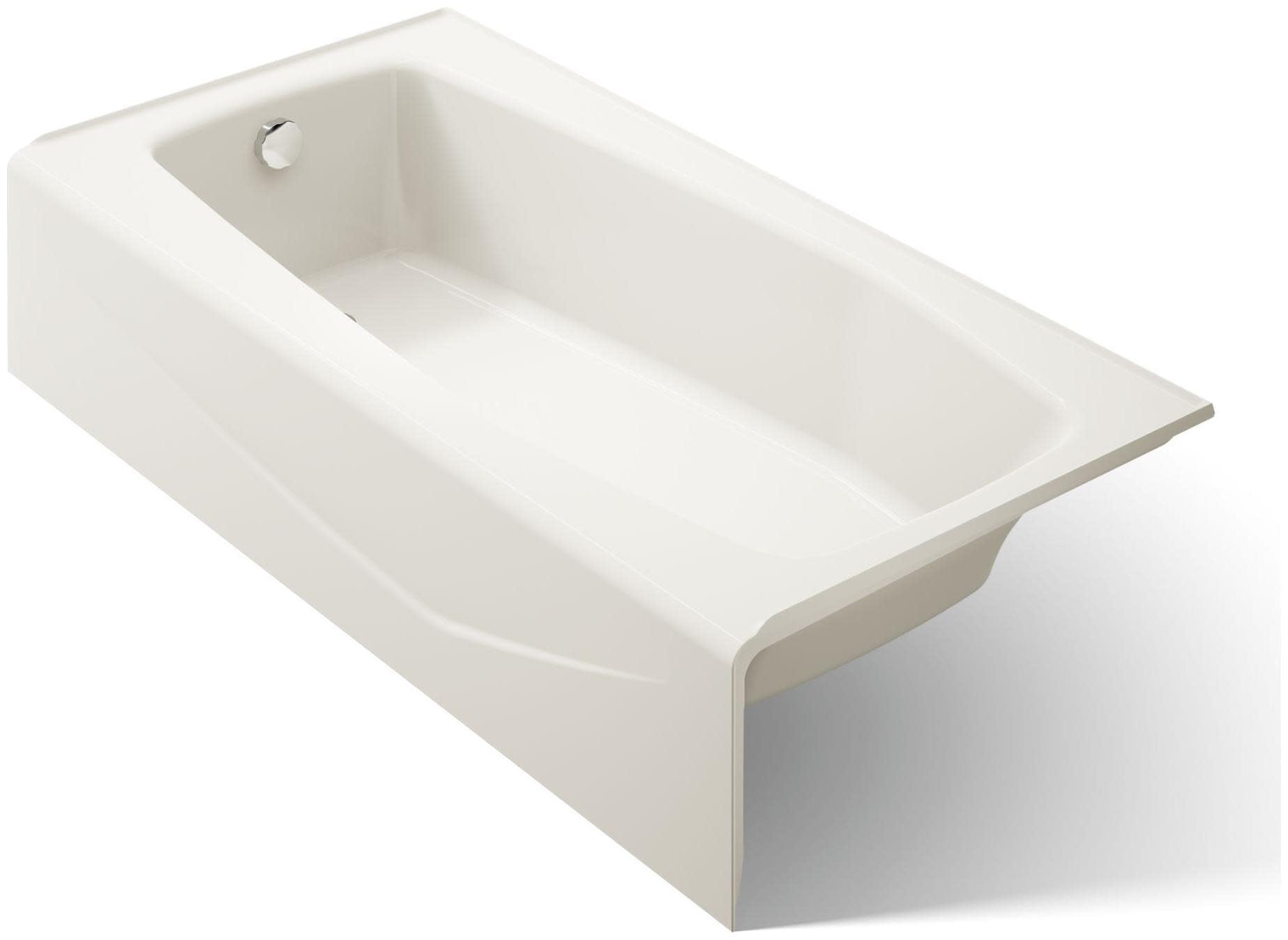 KOHLER 715-96 K-715-96, 30-40 Gallons, Biscuit - Recessed Bathtubs