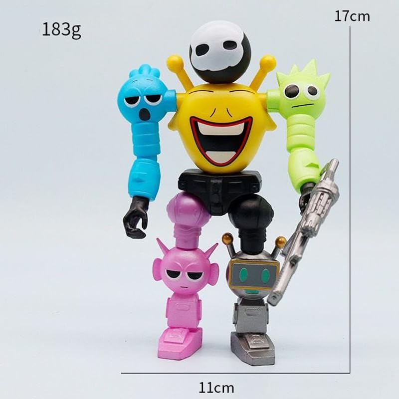 Amazon.co.jp: スプランキー フィギュア セット 組み合わせ 変形 合体