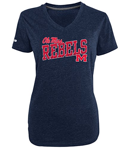 T-Shirt Championnat NCAA Col V Manches Courtes Vêtement Sport Féminin